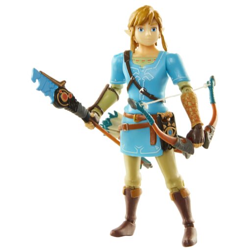 World of Nintendo The Legend of Zelda: Breath of The Wild Link 4 Inch Action Figure