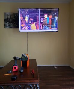 TV Mount, Full Motion TV Wall Mount Swivel Tilt for 26-60 Inch TVs and Monitors up to 70lbs, Single Stud Corner Outdoor Wall Mount TV Bracket Articulating Extension Leveling Max VESA 400X400mm 35 71FkH7fUq8L