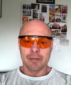 Honeywell Uvex Skyper Blue Light Blocking Computer Glasses with SCT-Orange Lens, (S1933X), S1933X-3 (3 Count) Skyper, 3-pack 22 71FlkVT7nlL