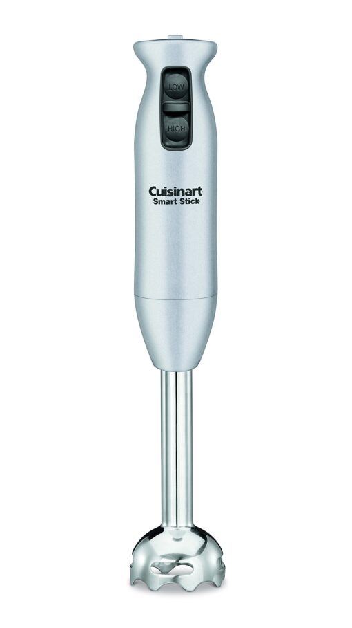 Cuisinart CSB-75BC Smart Stick 200 Watt 2 Speed Hand Blender, Brushed Chrome 2017