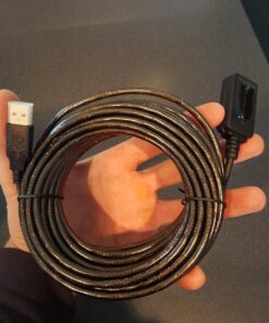 BlueRigger USB Extension Cable (32FT/10M, Long Active USB2.0 Extender, Male to Female Repeater, Data Transfer Cord)- for Game Consoles, Printer, Camera, Keyboard, Hard Drives USB 2.0 32FT 20 71FnmDLSQeL