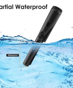 Dmyond Metal Detector Pinpointer, Professional Waterproof Handheld Pin Pointer Wand, Search Treasure Pinpointing Finder Probe with 9V Battery for Adults, Kids - Black 14 71FnsSIT0xS