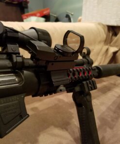 TACFUN Weaver Picatinny Style 45 Degree 4 Slots Offset Angle Rail Mount, Flashlight, Sight, RED Laser 28 71FonLjzIdL
