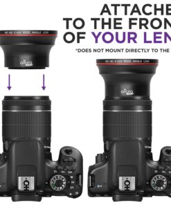 Alternative view of 52MM 0.43x Altura Photo Professional HD Wide Angle Lens (w/Macro Portion) for Nikon D7100 D7000 D5500 D5300 D5200 D5100 D3300 D3200 D3100 D3000 DSLR Cameras 52MM