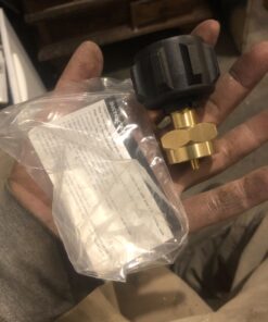 DOZYANT Propane Refill Adapter, LP Gas Cylinder Tank Coupler - Fits QCC1 / Type1 Propane Tank and 1 lb Throwaway Disposable Cylinder Propane Bottle Connector 42 71FqgjWcHVL