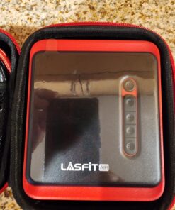 LASFIT AIR CR1 Tire Inflator Portable Air Compressor, 2in1 150PSI Cordless 12V DC Electric Auto Pump w/Digital Pressure Gauge, 3X Fast Inflation, 7800mAH Battery, LED Light for Car Bike Motorcycle Black 33 71Fr4GzsG5L