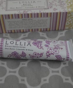 LOLLIA Handcreme, 4 oz – Scented Hand Cream for Women, Moisturizing Hand Lotion for Dry Hands, Shea Butter & Cocoa Butter, Quick Absorbing Lotion Relax 16 71FrDQSk4yL