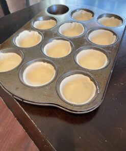 HULISEN Biscuit Cutter Set (5 Pieces/Set), Round Cookies Cutter with Handle, Professional Baking Dough Tools, Gift Package 5 Sizes - Flat 43 71Frq4BoIPL