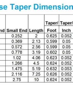 HHIP 3900-0883 Mt3 Round Collet, 1/2" 1/2" Hole Dia MT3 SHANK 7 71FrrkOmE1L