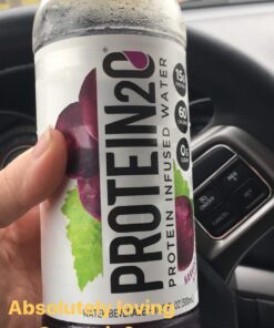 Protein2o 15g Whey Protein Isolate Infused Water, Ready To Drink, Sugar Free, Gluten Free, Lactose Free, Harvest Grape, 16.9 oz Bottle (Pack of 12) 24 71FrsQo5YLL