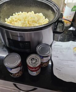 Crock-Pot 7 Quart Portable Programmable Slow Cooker with Timer and Locking Lid, Stainless Steel 62 71Fs9DK6yRL