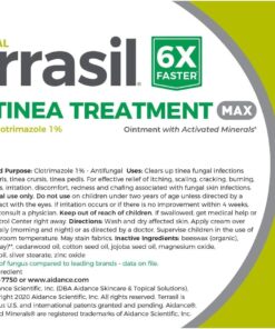 terrasil Tinea Treatment MAX - 6X Faster Relief, Patented Natural Therapeutic Anti-fungal Ointment for Tinea Relieves itching, Discoloration, Irritation, discomfort - 14gm 10 71FsDwrWoL