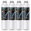 ICEPURE PLUS NSF/ANSI 53&42 DA29-00020B Refrigerator Water Filter,Replacement for Samsung DA97-08006A, DA29-00020A, RF28JBEDBSG, HAF-CIN/EXP, HAF-CIN, KENMORE 469101, RF28HMEDBSR, RF4287HARS,4PACK 10 71FsosEErjL