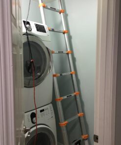 Xtend & Climb 770P telescoping-ladders, 12.5 ft, Yellow/Gray Classic Home Series 770P, Yellow/Gray 12.5ft Telescoping Ladder 25 71Fsql0ouPL 1