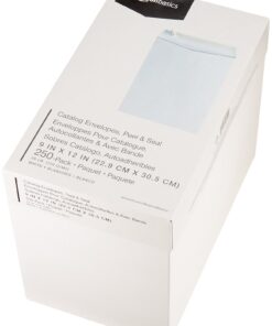 Amazon Basics Catalog Mailing Envelopes, Peel & Seal, 9x12 Inch, White, 250-Pack 9 x 12 17 71FtE8cWAGL