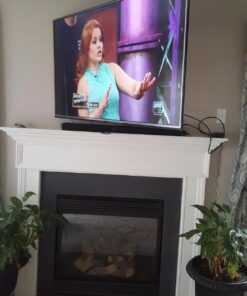 ECHOGEAR SleekStud Swivel Full Motion TV Wall Mount Bracket for 26-58 Inch TVs – Extend and Tilt Your TV - Easy Single Stud Install 52 71Fv4rADzL