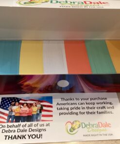 Debra Dale Designs Blank Flash Cards - 1100, 2 x 3.5 Index Cards in 6 Colors - Studying Essentials Storage Box and Lid, USA Made Multi-Color Punched 17 71Fv7LAU2NL