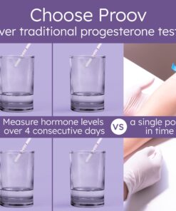 Proov PdG - Progesterone Metabolite – Test | Only FDA Cleared Test to Confirm Successful Ovulation at Home | 1 Cycle Pack | Works Great with Ovulation Tests | 5 PdG Test Strips 5 Count (Pack of 1) 20 71FvkhCJVVL