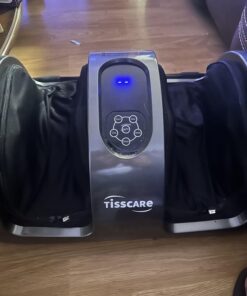 TISSCARE Shiatsu Massage Foot Massager Machine - Improves Blood Flow Circulation, Deep Kneading & Tissue with Heat/Remote, Neuropathy, Plantar Fasciitis, Diabetics, Pain Relief Upgrade Gray 49 71FwWitjiL