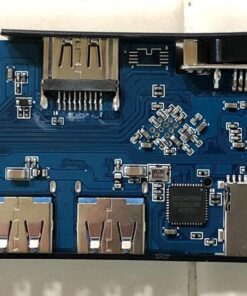 ikling USB C Hub, 9-in-1 USB C Adapter with 4K USB C to HDMI, VGA, Gigabit Ethernet, 100W PD, 2 USB-A 5 Gbps, MicroSD/SD Card Reader, USB C Dock for Most Type-C Devices 9 IN 1 HUB 45 71FwjeCZLfL