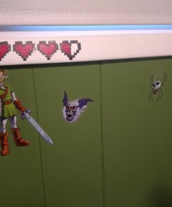 RoomMates RMK2780SCS Nintendo Zelda: Ocarina Of Time 3D Peel and Stick Wall Decals Zelda 3D Decals 28 71FxBAohXqL