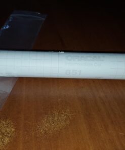 Roll of Oracal 651 Matte Black Vinyl for Craft Cutters and Vinyl Sign Cutters (12"x10FT) 25 71Fxfkrct6L