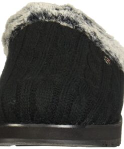Skechers BOBS Women's Keepsakes - Ice Angel Slipper 5.5 Wide Black 9 71FxvOIrcgL 3