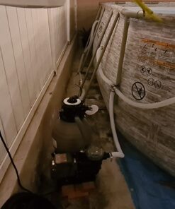 XtremepowerUS 2640GPH 13" Sand Filter w/ 3/4HP Digital Programmer Timer Above Ground Swimming Pool Pump Set 31 71Fxvu9hDFL