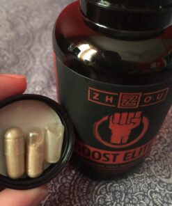 Zhou Boost Elite, Formulated to Increase Stamina & Energy Support, 30 Servings, 90 Veggie Caps 17 71Fy7ogl L