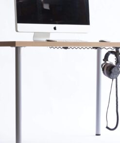 Elevation Lab The Anchor Pro - Extra Strong Under-Desk Headphone Stand Mount with Built-in Cord Management 51 71FyjqzqlqL