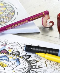 Faber Castell Artist Pack of 8 Assorted Sizes, 8-Pitt Pens in Black, 8 Count Faber-Castell Pitt Artist Pen - Black 25 71Fz0s vU5L