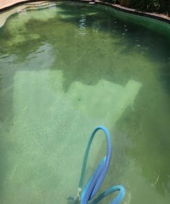 SWIMLINE HYDROTOOLS Manual Vacuum Head Attachment For Inground & Above Ground Pools |Weighted Flexible Swimming Pool Vac Head Rectangle Shape W/ Wheels| Swivel Hose 1-1/4 or 1-1/2’’| Clean 8150 Concrete Vac 27 71G MOUK0SL