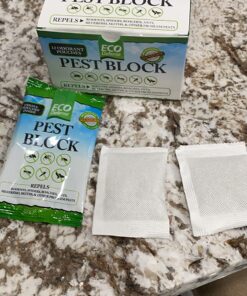 Eco Defense Pest Control Pouches - All Natural - Repels Rodents, Spiders, Roaches, Ants, Moths, Squirrels, & Other Pests 31 71G1Kl79UhL