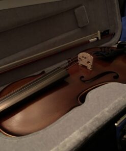 Bunnel Pupil Violin Outfit 4/4 Full Size Clearance By Kennedy Violins - Carrying Case and Accessories Included - Solid Maple Wood and Ebony Fittings RB300 35 71G1b9cBrCL