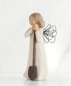 Willow Tree Angel of The Garden, Bringing Forth a Garden of Love and Beauty, Gift to Celebrate Friendships, People with Green Thumbs, Sculpted Hand-Painted Angel Figurine 14 71G1cVauo9L
