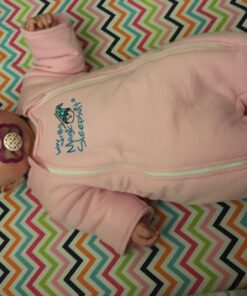 Baby Merlin's Magic Sleepsuit - 100% Cotton Baby Transition Swaddle - Baby Sleep Suit 6-9 Months Pink 35 71G2vNyqr8L 1