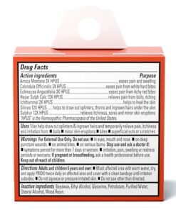 Smile's PRID Drawing Salve by Hyland's, Relief of Topical Pain and Skin Irritations, 18 grams 23 71G3TWWnpnL
