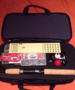 Okuma Voyager Spinning Freshwater Travel Kit, VS-605-20, Blue Fishing Rod Reel Combo 39 71G4KTFUkML