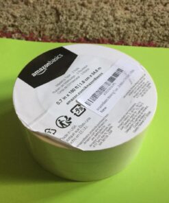 Amazon Basics Masking Tape, Pack of 3 Rolls, Beige, 0.7 Inch x 180 Feet 0.7 Inch by 180 Feet 32 71G5 ADJqPL