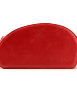 Londo Remote Control Holder with 5 Pockets - Store DVD, Blu-Ray, TV, Roku or Apple TV Remotes - PU Leather with Suede Lining - Slim, Compact Living or Bedroom Storage Red 13 71G5H wmX L