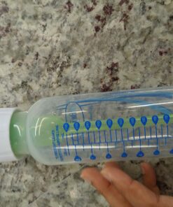 Dr. Brown's Natural Flow® Anti-Colic Options+™ Narrow Baby Bottles 8 oz/250 mL, with Level 1 Slow Flow Nipple, 4 Pack, 0m+ 8oz, Clear 4 Count (Pack of 1) 46 71G69aeB WL