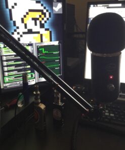 Neewer Microphone Arm Stand, Suspension Boom Scissor Mic Arm Stand with 3/8” to 5/8” Screw and Cable Ties Compatible with Blue Yeti, Snowball, Yeti X, Quadcast and Other Mics, Max Load 1.5kg 59 71G6c8S2JbL