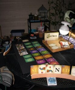 14" Curved Shape Wooden Card Holders Set of Two, Natural Finish 19 71G6nSmDcPL