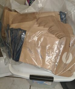 EnviroCare Replacement 4 Ply Filtration Vacuum Cleaner Dust Bags for Electrolux Canisters - Style C 48 bags 5 71G75GlcndL