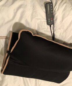 Snailax Massage Mat with 10 Vibrating Motors and 4 Therapy Heating pad Full Body Massager Cushion for Relieving Back Lumbar Leg SL-363 33 71G7Of4aW9L