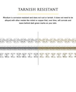 Sterling Silver Chain Necklace for Women Cable 1.5mm Tarnish Resistant Responsibly Sourced - Non-Migrating Clasp Design - Sterling Silver Chain Necklace - Italian Made in Italy - Quality Durable Sturdy 1.5mm Chain for Women - Quality Gift Box - 925 Ste... 20 71G7ZCWL7ML