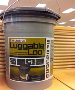 Reliance Products Luggable Loo Portable 5 Gallon Toilet 13.5 inch x 13.0 inch x 15.3 inch 20 71G7lGTodDL
