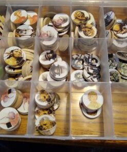 NextDayLabels - Laser/Ink Jet White Labels (1" Round - 63 Per Page | 3150 Labels) 1" Round - 63 Per Page | 3150 Labels 15 71G8GCQ9hsL