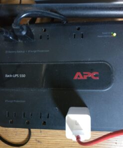 APC UPS Battery Backup for Computer, BE550G Surge Protector with Battery Backup, Dataline Protection 550VA 28 71G8KUyjdIL