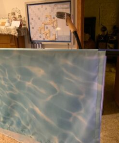 STIKK 3pk 1" x 60yd Blue Painters Tape 14 Day Clean Release Trim Edge Finishing Tape (.94 in 24MM) (3 Pack) 3 Pack 44 71G8LkTGzrL